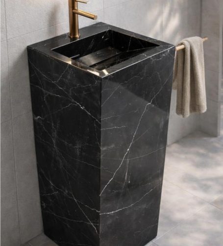 vasque-auto-portante-topia-55-cmeffet-marbre-noir-fonce-brillant