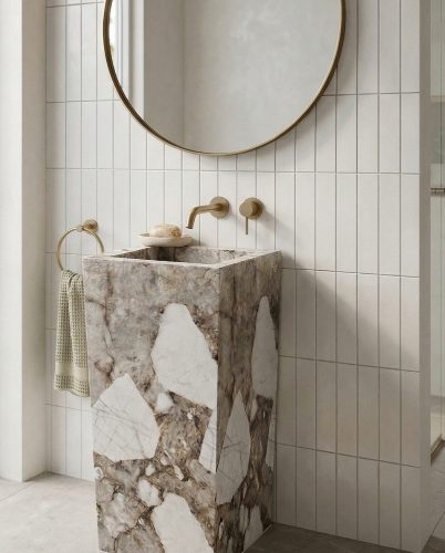 vasque-auto-portante-topia-45-cmeffet-marbre-blanc-marron-brillant